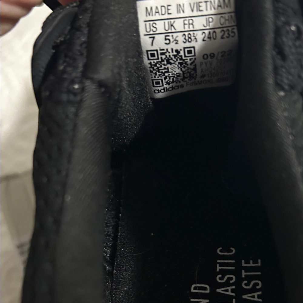 Adidas Women's Black Sneakers - Picture 5 of 9